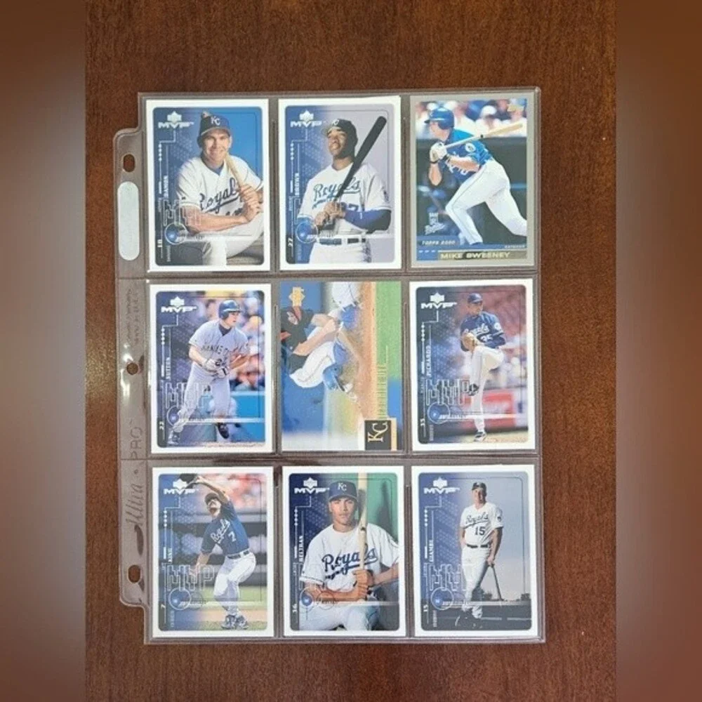 MLB Kansas City Royals Card Collection